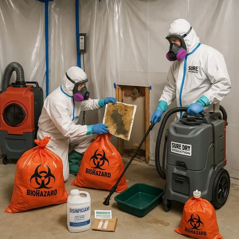Contaminated Water Handling Protocols process in Merrifield, VA
