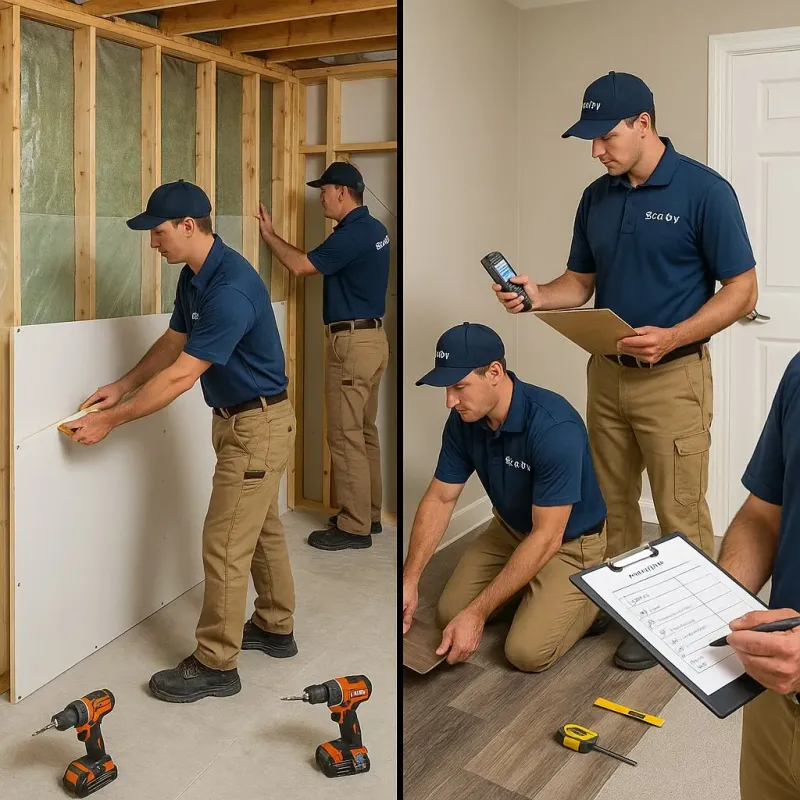 Repairs and Reconstruction process in Merrifield, VA