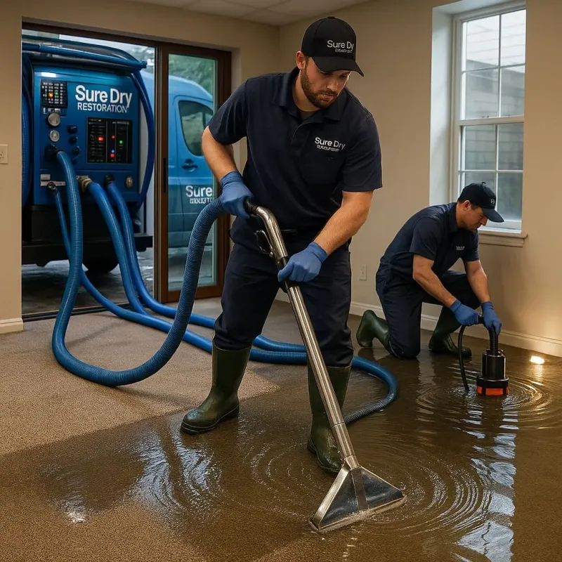 Water Extraction and Removal process in Merrifield, VA